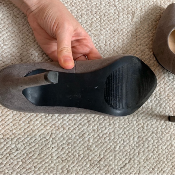 Gray Forever 21 Heels - Picture 5 of 6